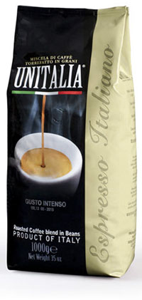 Кофе в зёрнах UNITALIA Gusto Intenso